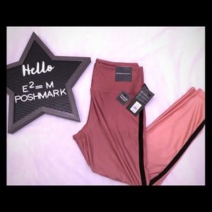 BCBG Maxazria Ombre Rose Leggings High Waist L